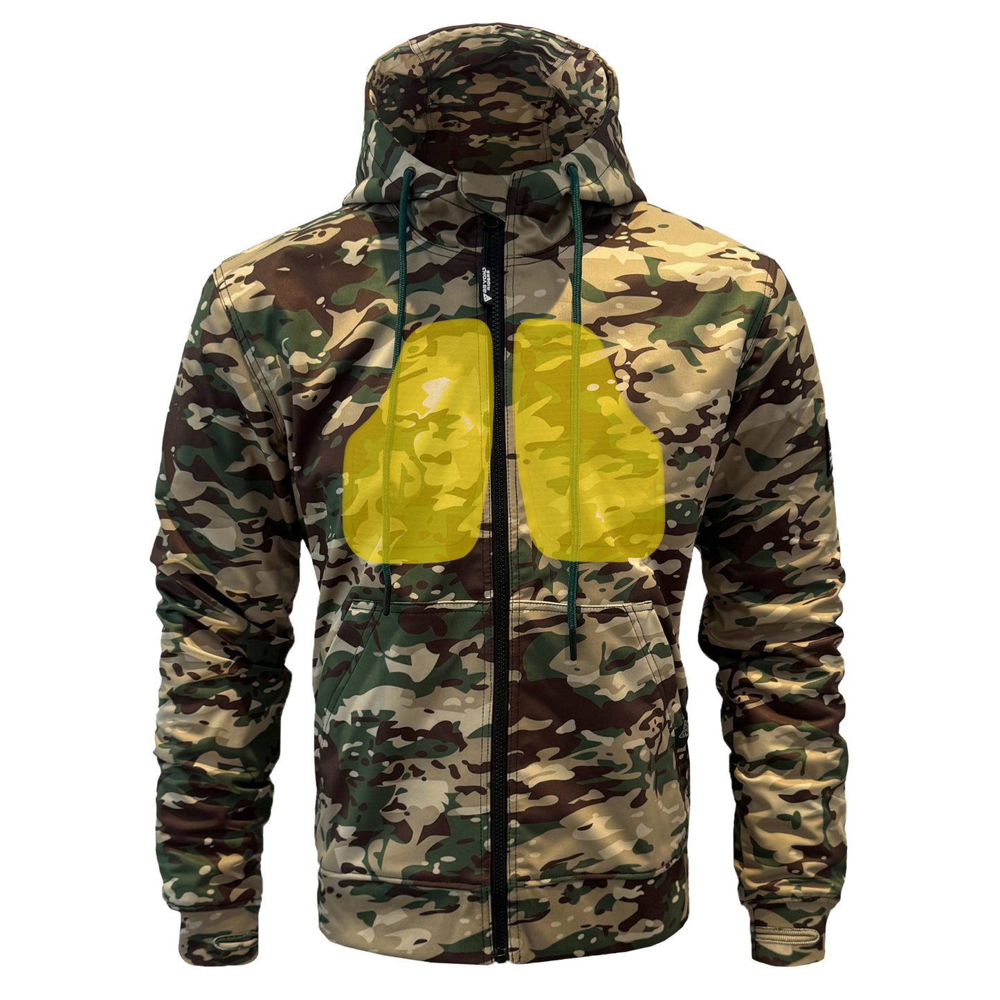 Protective SoftShell Unisex Camouflage Hoodie - “Delta Four”