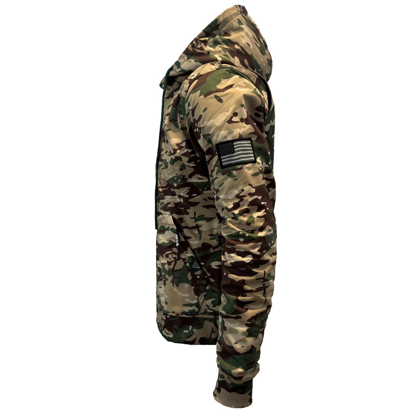 Protective SoftShell Unisex Camouflage Hoodie - “Delta Four”