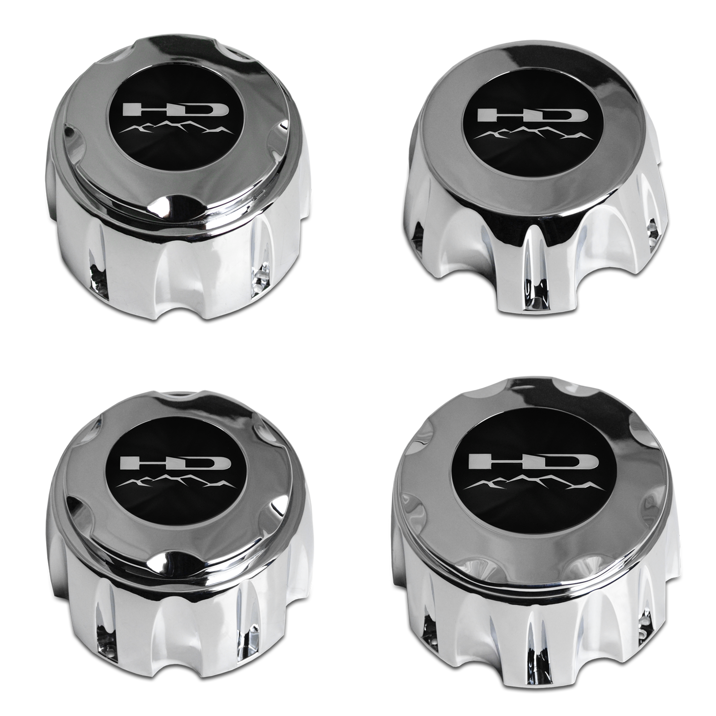 HD Off-Road - V1 Chrome Standard Off-Road Truck Wheel Center Caps