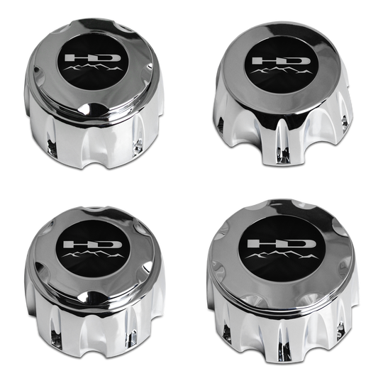 HD Off-Road - V1 Chrome Standard Off-Road Truck Wheel Center Caps