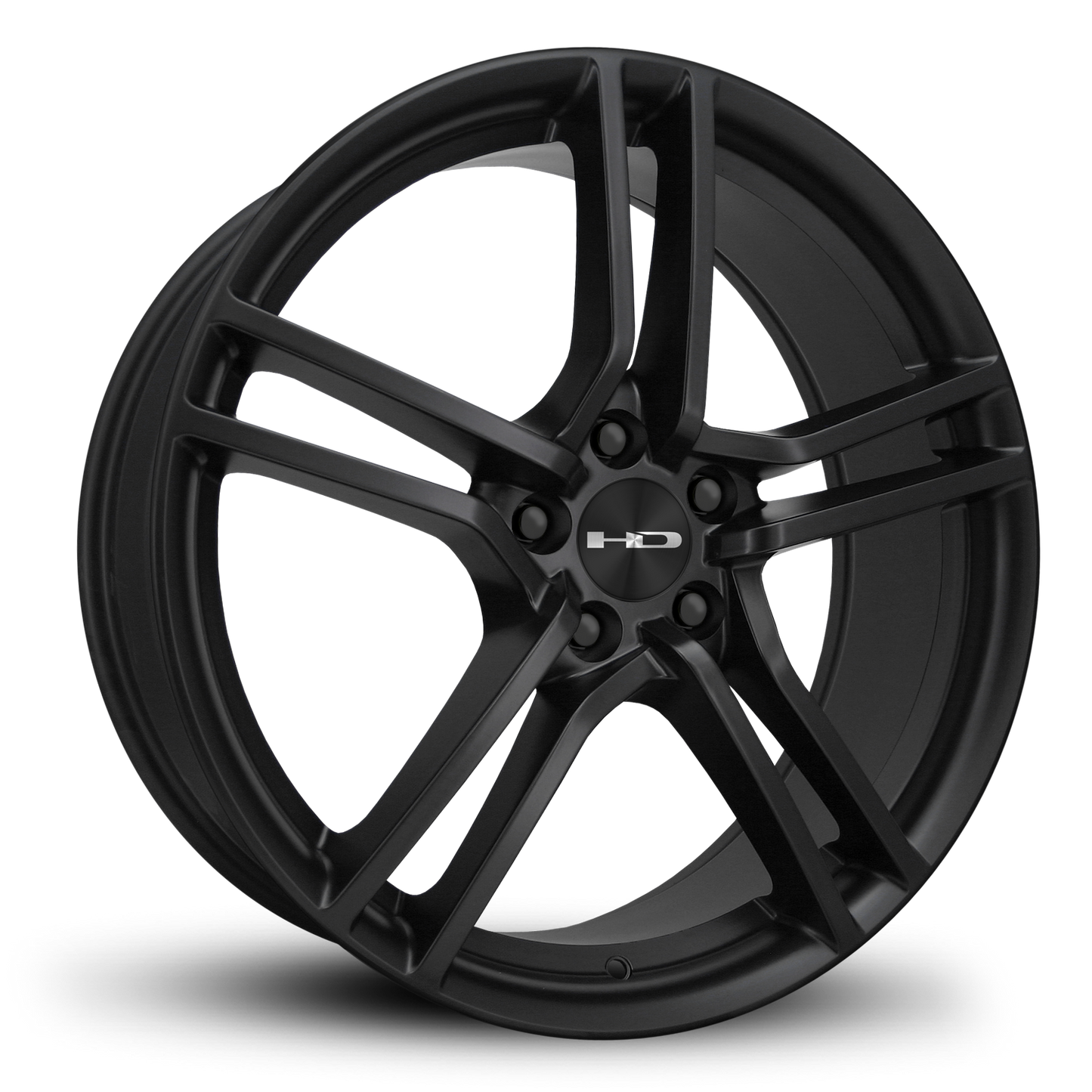 HD Wheels Vento 20x8 +35 5x114.3mm 73.1mm Satin Black