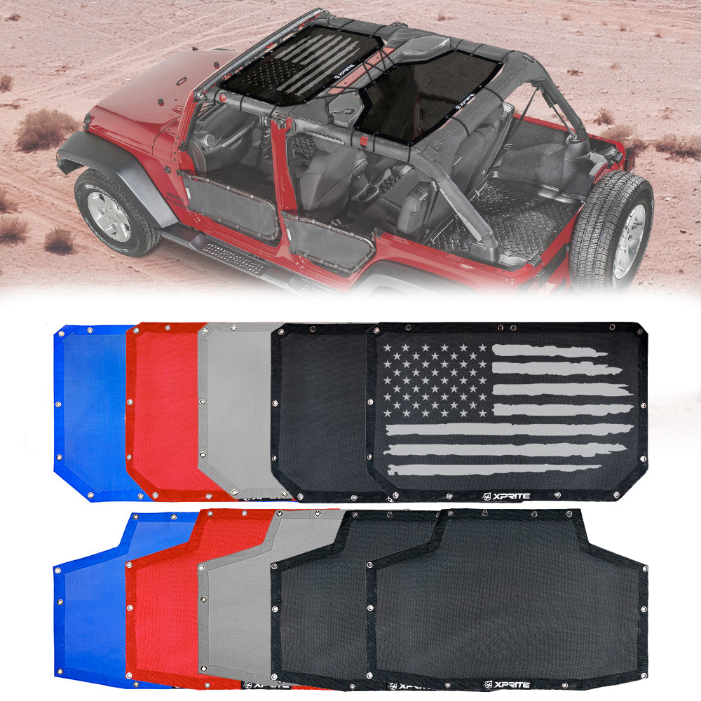 Xprite Bikini Mesh Sunshade Top Wrangler Jku
