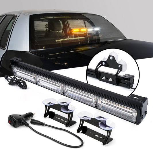 31.5" LED Traffic Advisor Light Bar with Suction Cup Mount