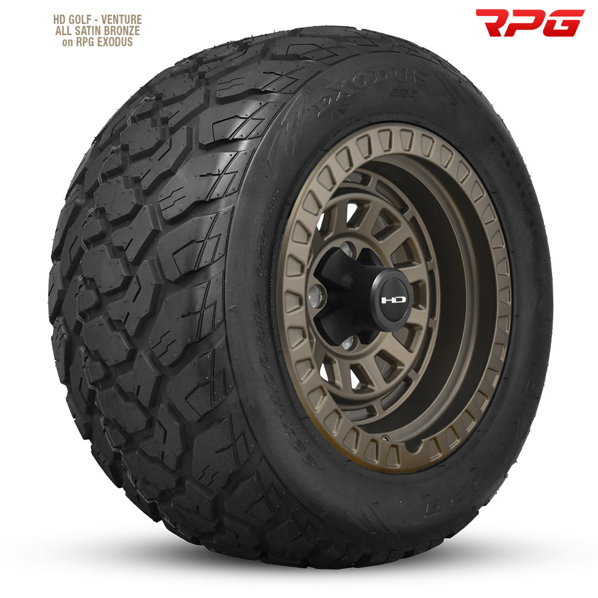 HD Golf Venture 14x7 -14 4x101.6mm 68.2mm Satin Bronze