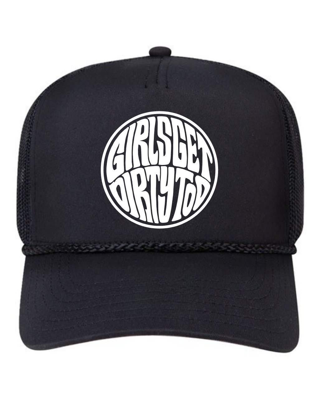 Squishy Trucker Hat - Black