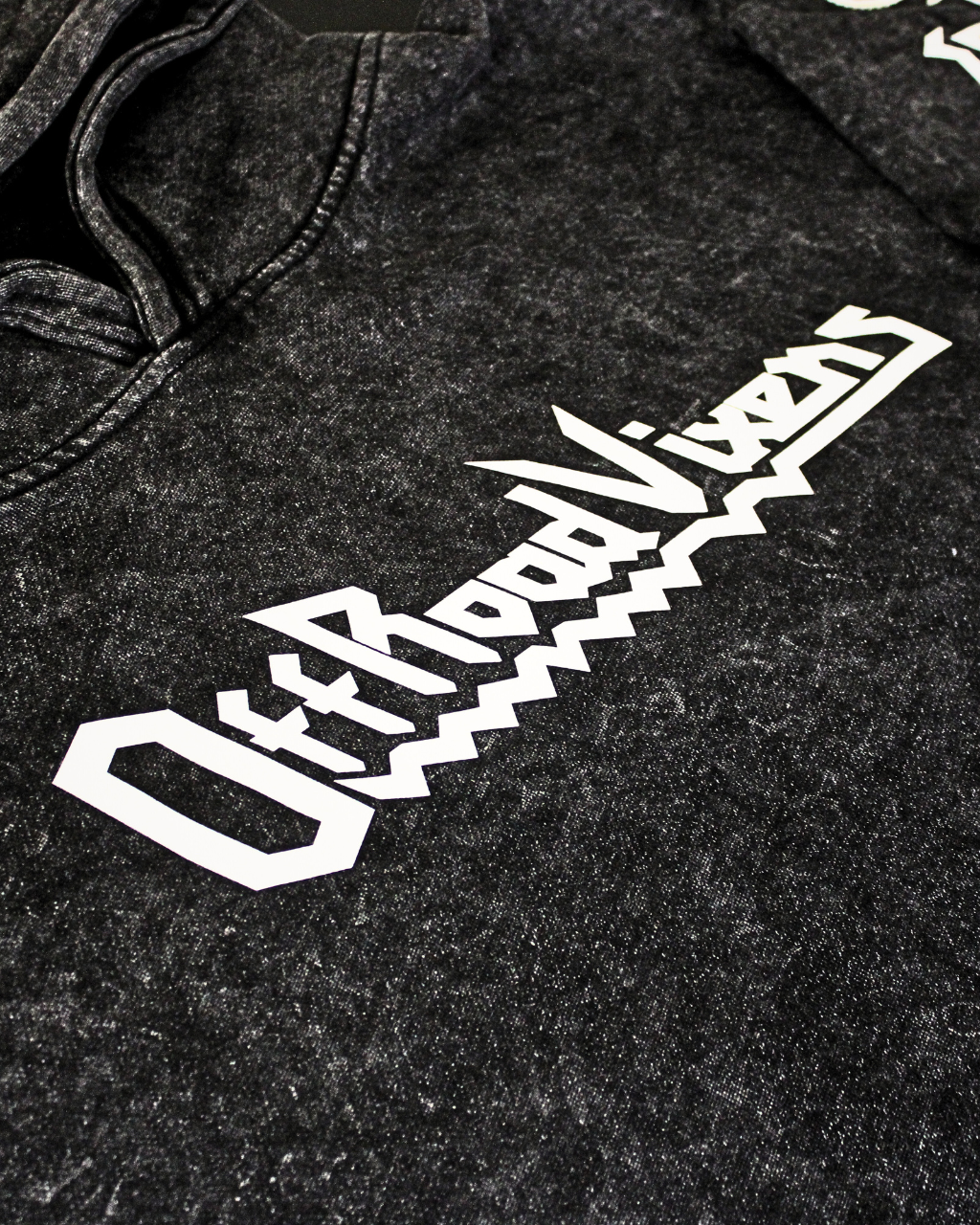 Heavy Metal Mineral Wash Pullover Hoodie