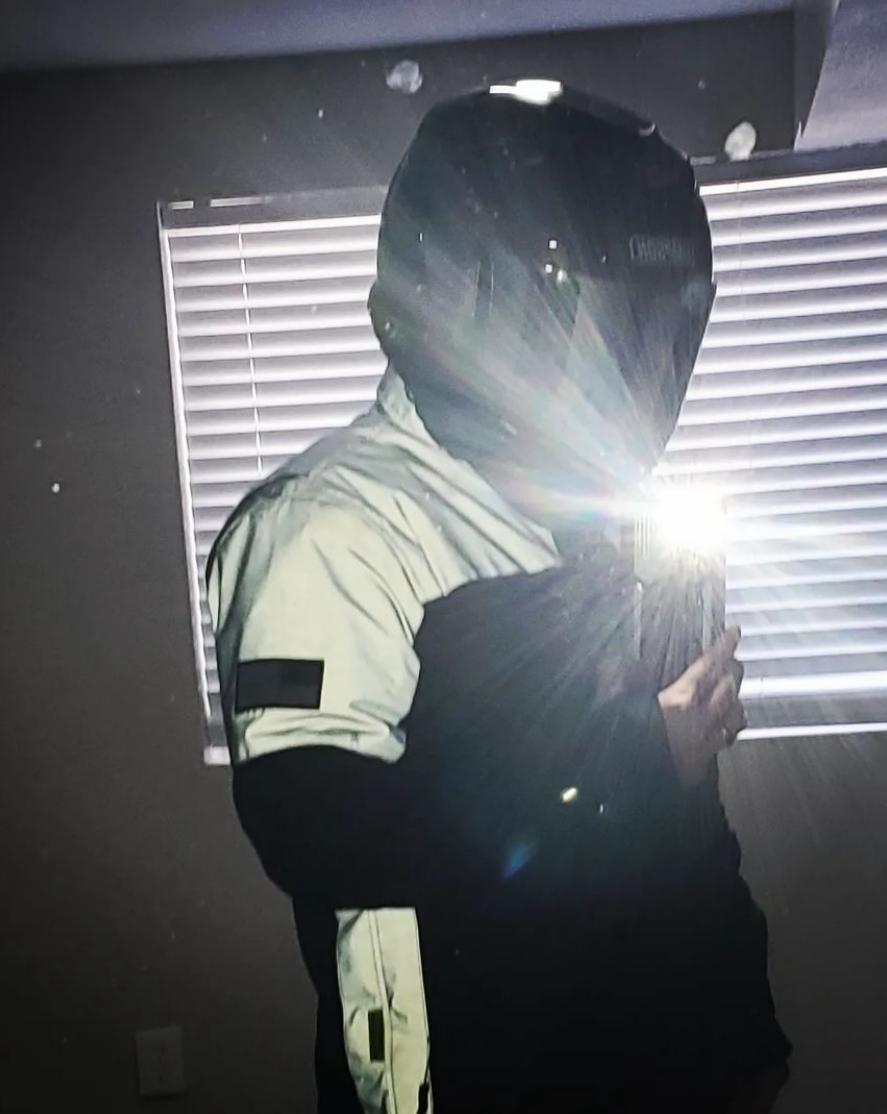 Ultra Reflective Shirt "Nightfall Nebula" - Black