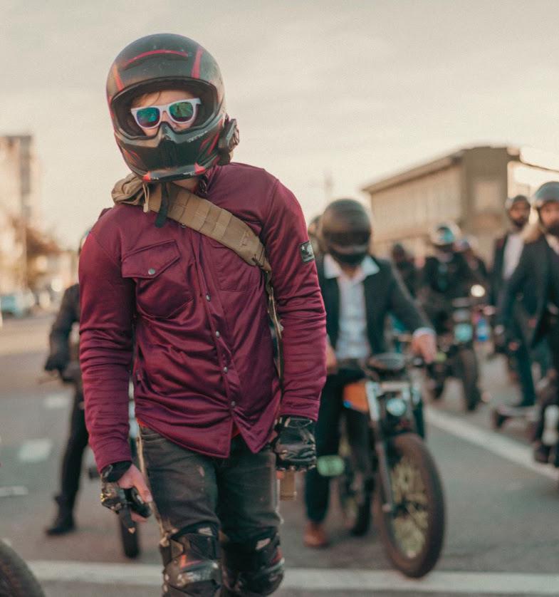 Ultra Protective Shirt - Red Maroon Solid