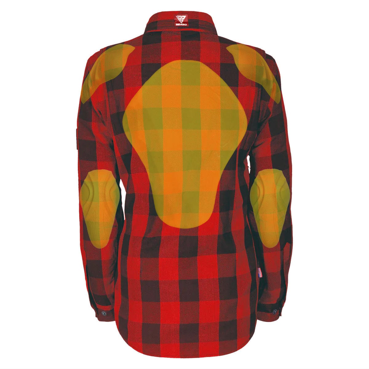 Protective Flannel Shirt for Women - Red Checkered