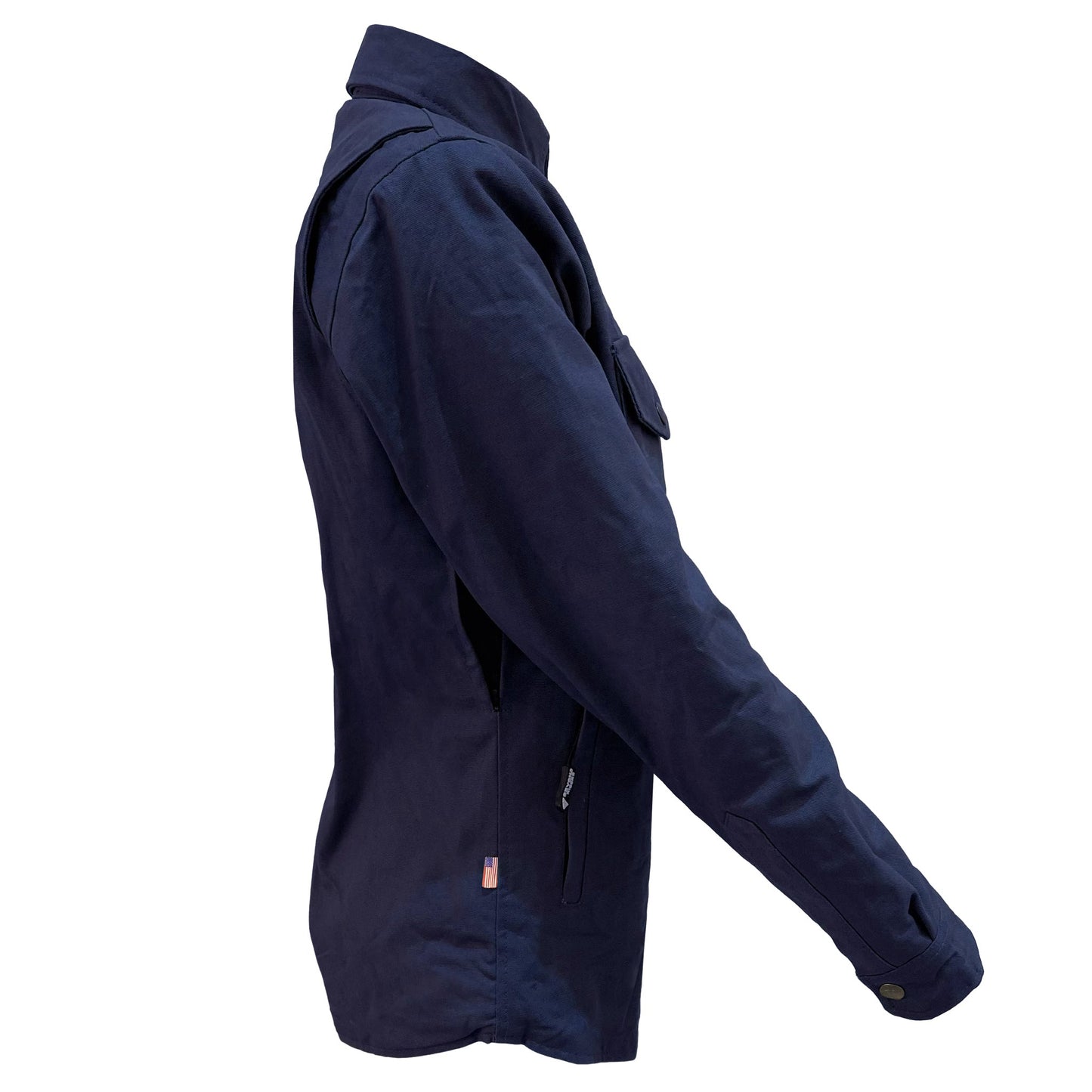 Protective Canvas Jacket for Women - Navy Blue