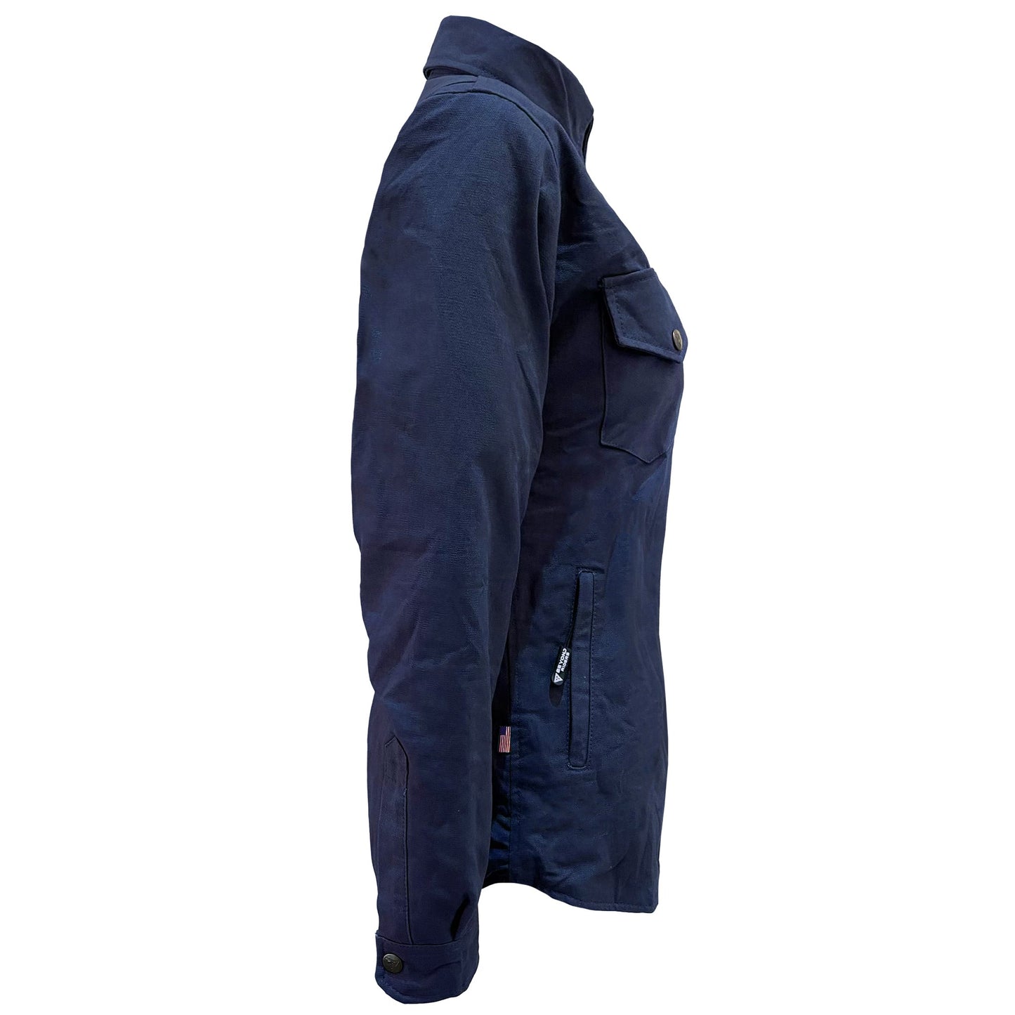 Protective Canvas Jacket for Women - Navy Blue
