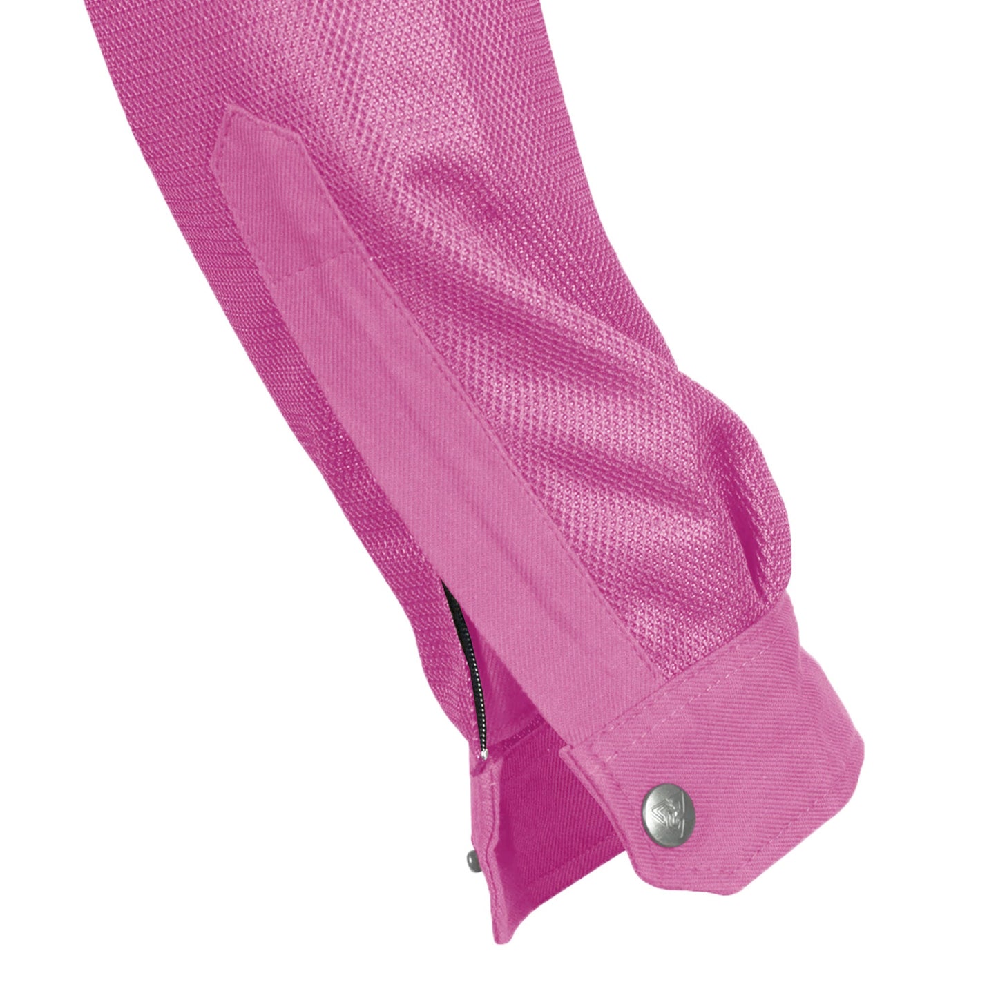 Protective Summer Mesh Shirt for Women - Pink Solid