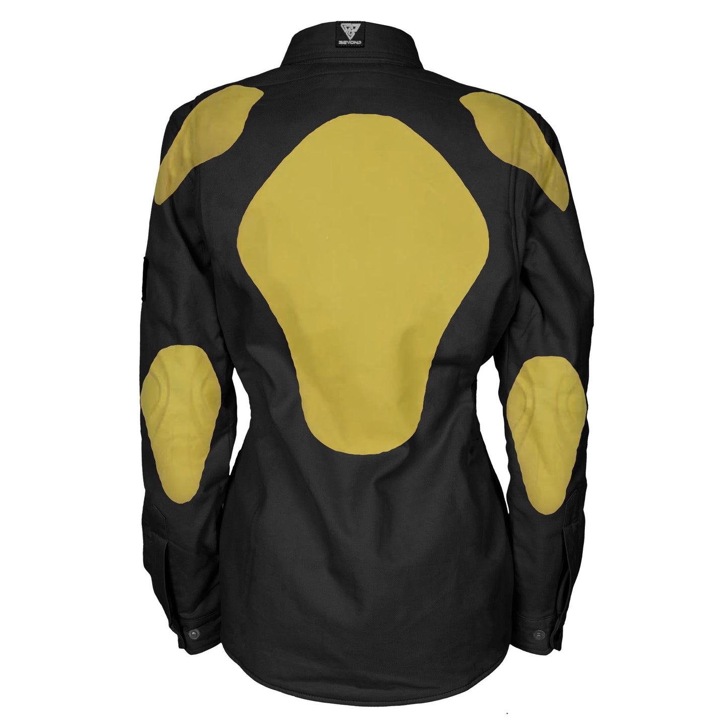 Protective Flannel Shirt for Women - Black Solid