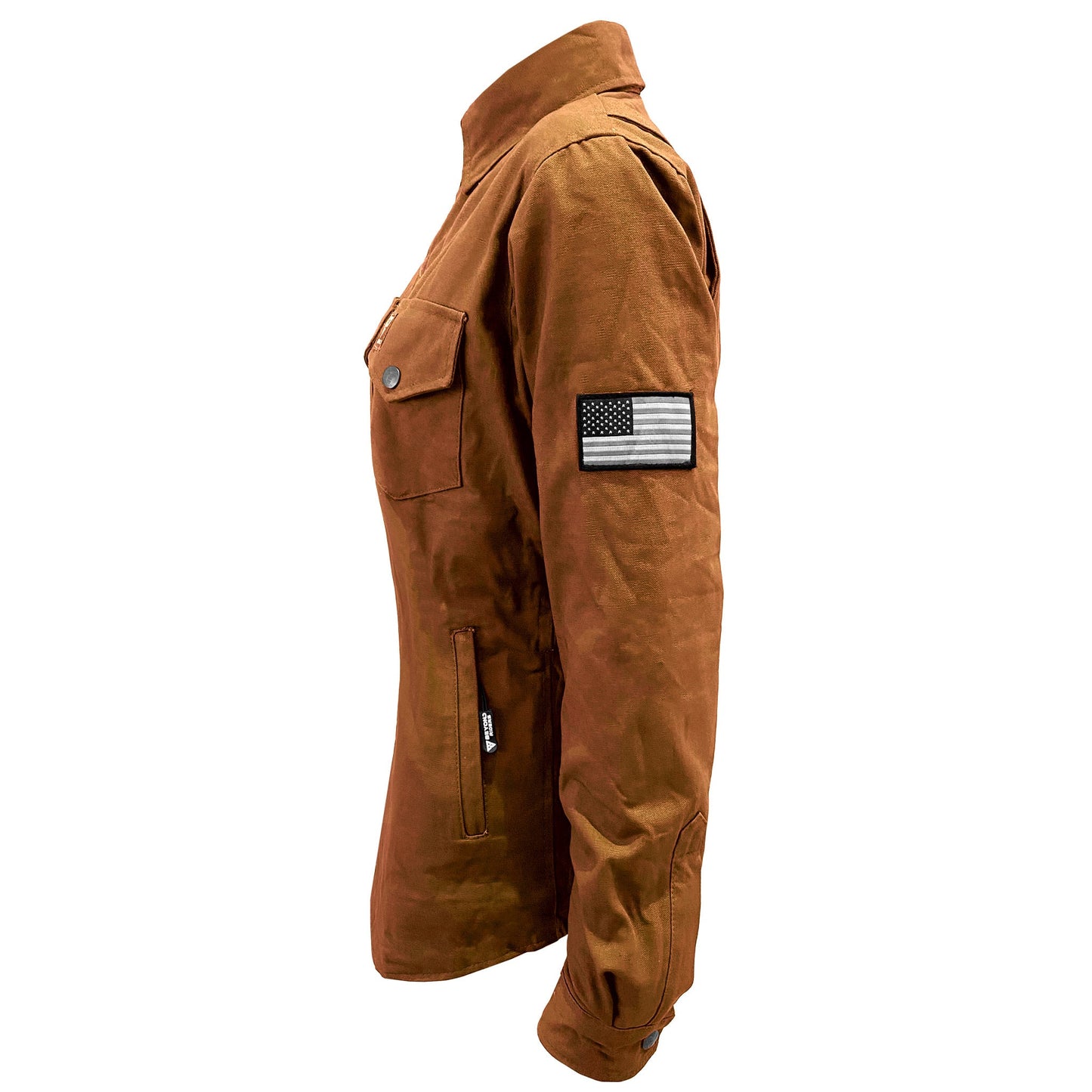 Protective Canvas Jacket for Women - Light Brown