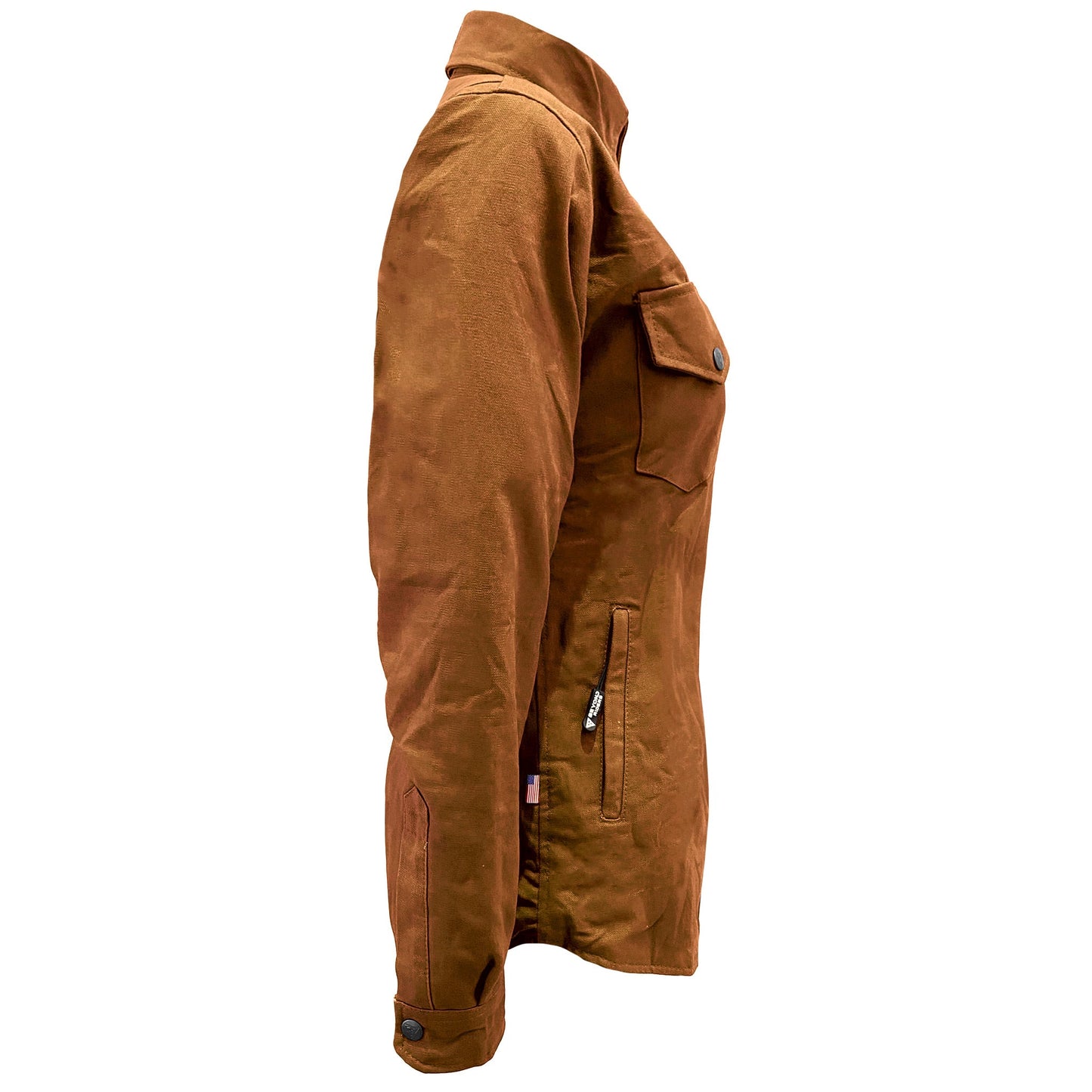 Protective Canvas Jacket for Women - Light Brown