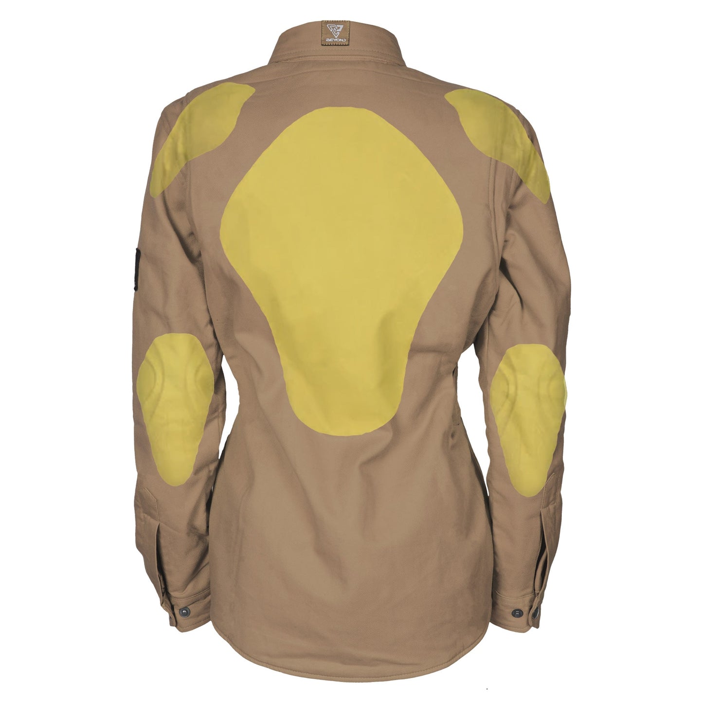 Protective Flannel Shirt for Women - Camel Solid