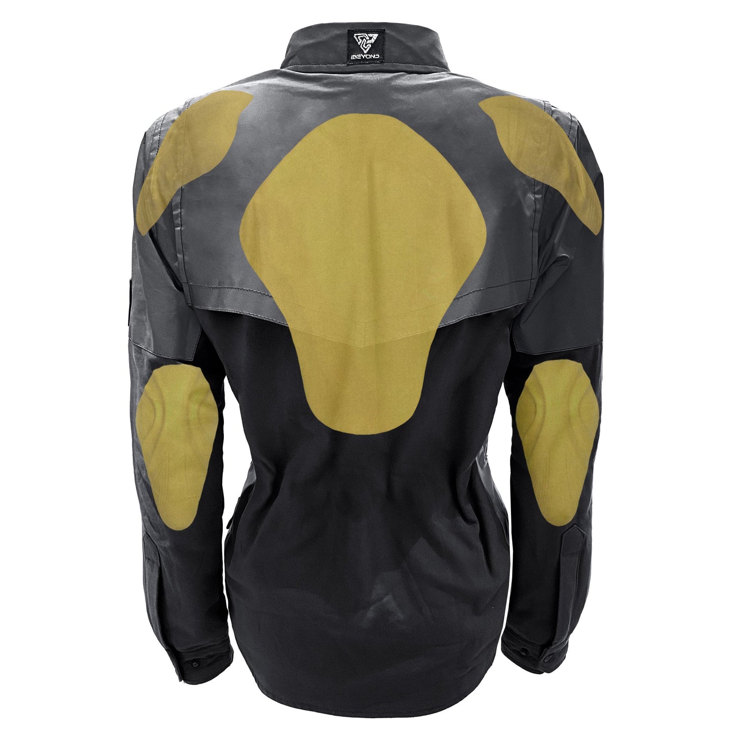 Flannel Reflective Shirt "Nightfall Nebula" for Women - Black