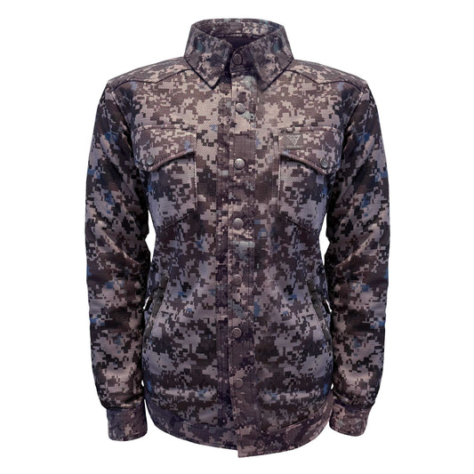 Summer Protective Camouflage Mesh Shirt "Devil Six" for Women