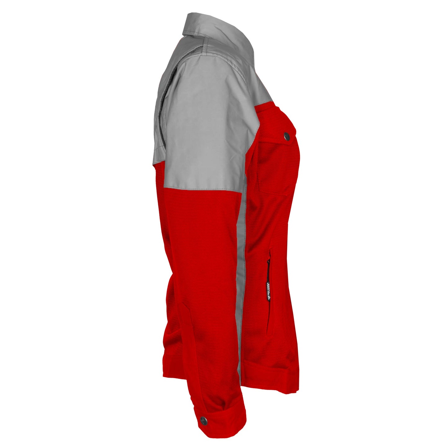 Summer Mesh Reflective Shirt Red Eclipse for Women