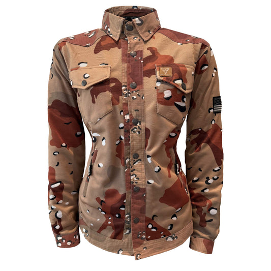 Summer Protective Camouflage Mesh Shirt "Dagger Two" for Women’s