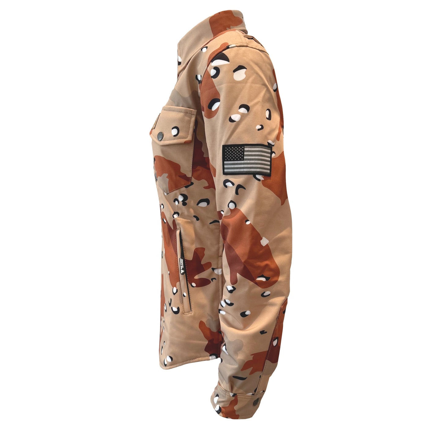 Protective SoftShell Winter Jacket for Women Camouflage Daggel Two