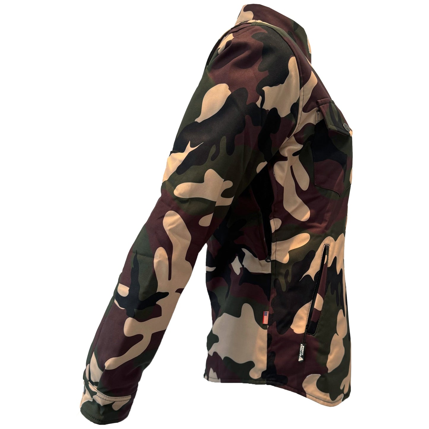 Protective SoftShell Winter Jacket for Women Camouflage Knight Hawk