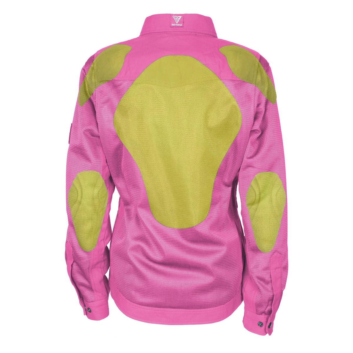 Protective Summer Mesh Shirt for Women - Pink Solid