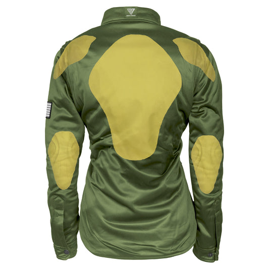 Ultra Protective Shirt for Women - Army Green Solid
