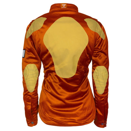Ultra Protective Shirt for Women - Orange Solid