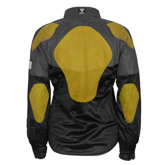 Ultra Reflective Shirt "Nightfall Nebula" for Women - Black