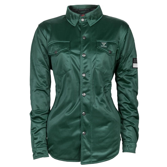 Ultra Protective Shirt for Women - Dark Green Solid