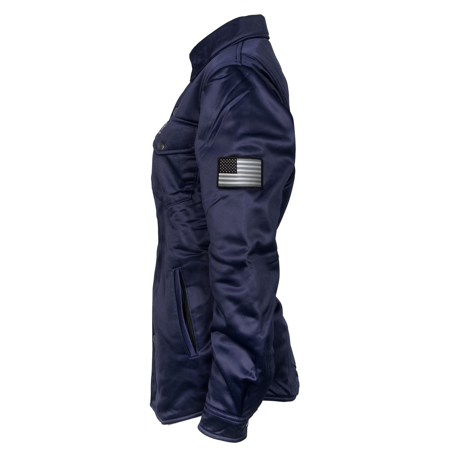 Ultra Protective Shirt for Women - Navy Blue Solid