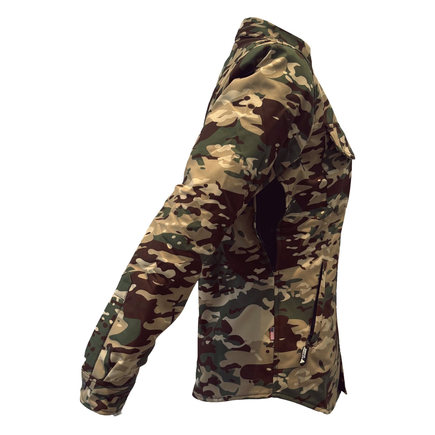 Protective SoftShell Winter Jacket for Women Camouflage Delta Four