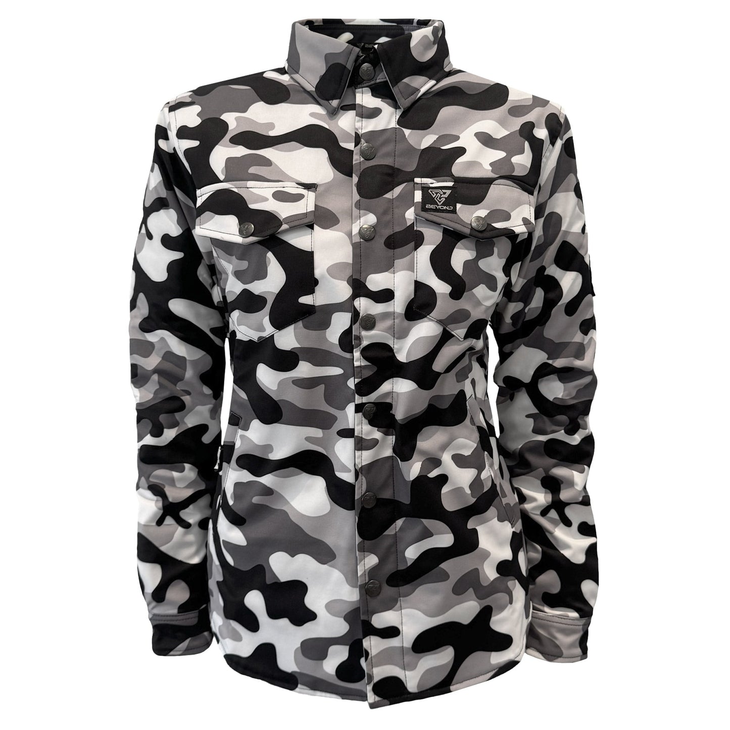 Protective SoftShell Winter Jacket for Women Camouflage SnowFox