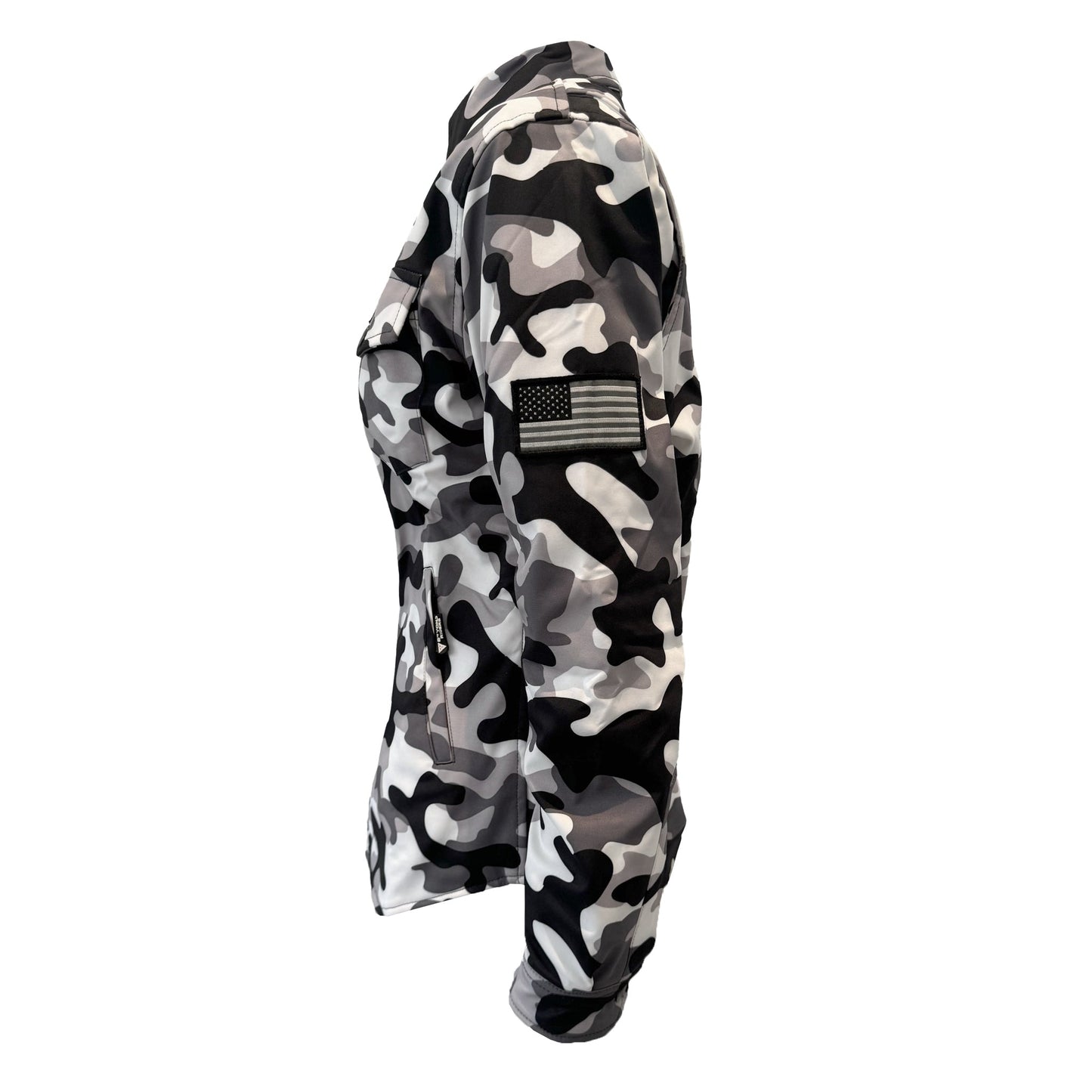 Protective SoftShell Winter Jacket for Women Camouflage SnowFox