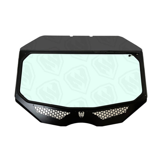 Moto Armor Maverick X3 Vented Full Glass Windshield