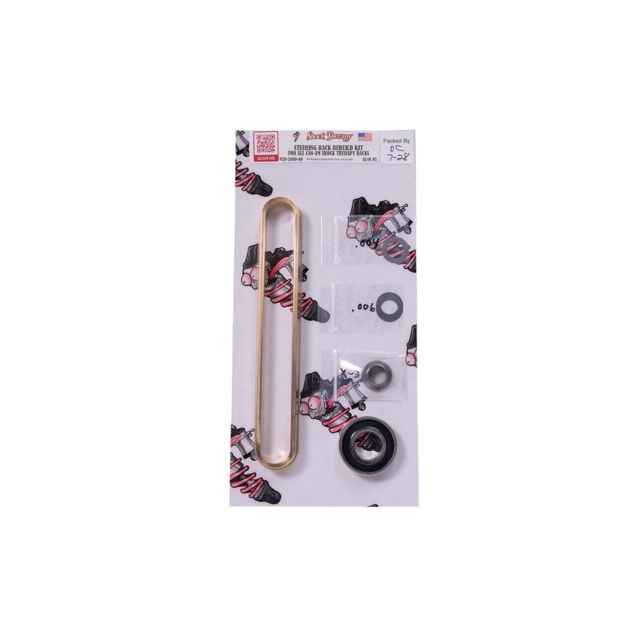 Shock Therapy Steering Rack Rebuild Kits for Polaris RZR XP 1000