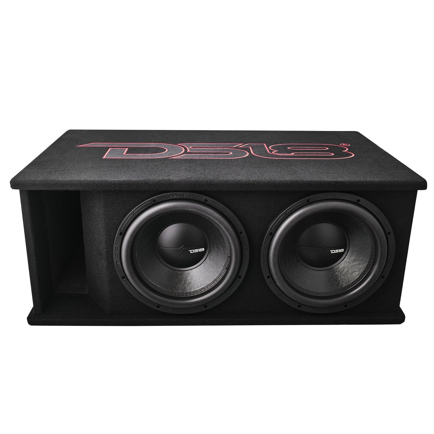 Dual 12" Loaded Subwoofer Ported Enclosure With ZR12.2 1600 Watts Rms
