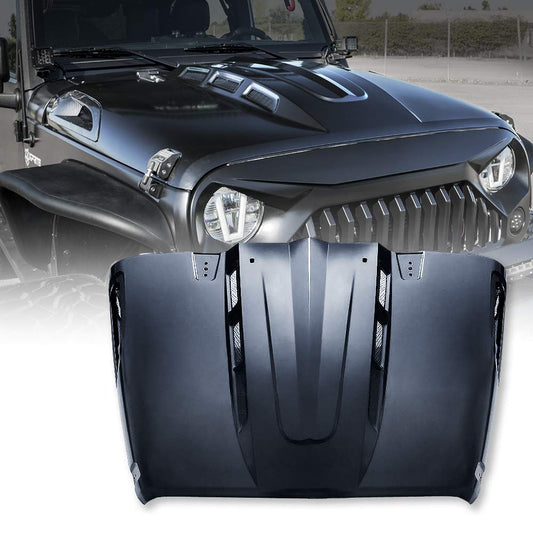 Xprite Wrangler JK Heat Dispersion Hood | Avenger Series