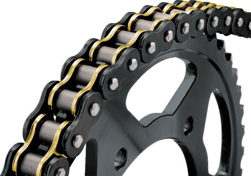 BikeMaster 525x120 BMZR Z-Ring Chain - Black/Gold 197413