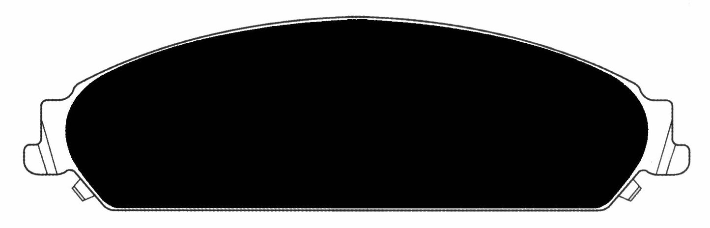 Porterfield Brake Pads for 2016 DODGE CHARGER Pursuit (Police)
