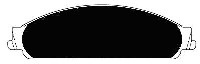 Porterfield Brake Pads for 2009 FORD TAURUS X