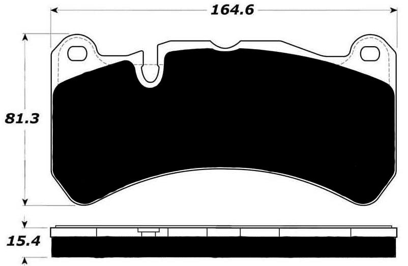 Porterfield Brake Pads for 2016 MASERATI GHIBLI (360mm Front/350mm Rear)