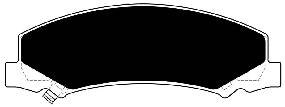 Porterfield Brake Pads for 2016 CHEVROLET IMPALA Police