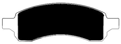 Porterfield Brake Pads for 2016 CHEVROLET TRAVERSE
