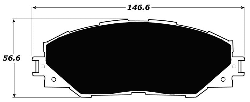 Porterfield Brake Pads for 2016 SCION tC