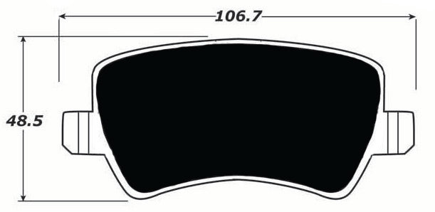 Porterfield Brake Pads for 2015 VOLVO S60 w/300mm Front DISC