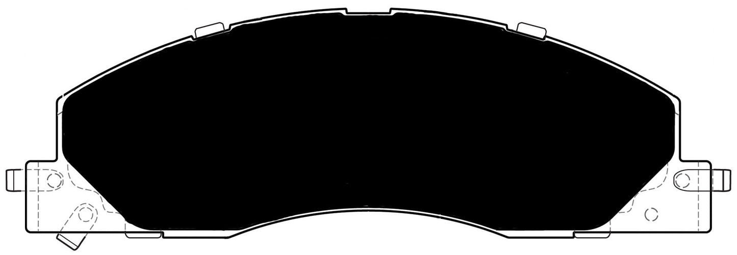 Porterfield Brake Pads for 2016 DODGE RAM 2500 2WD