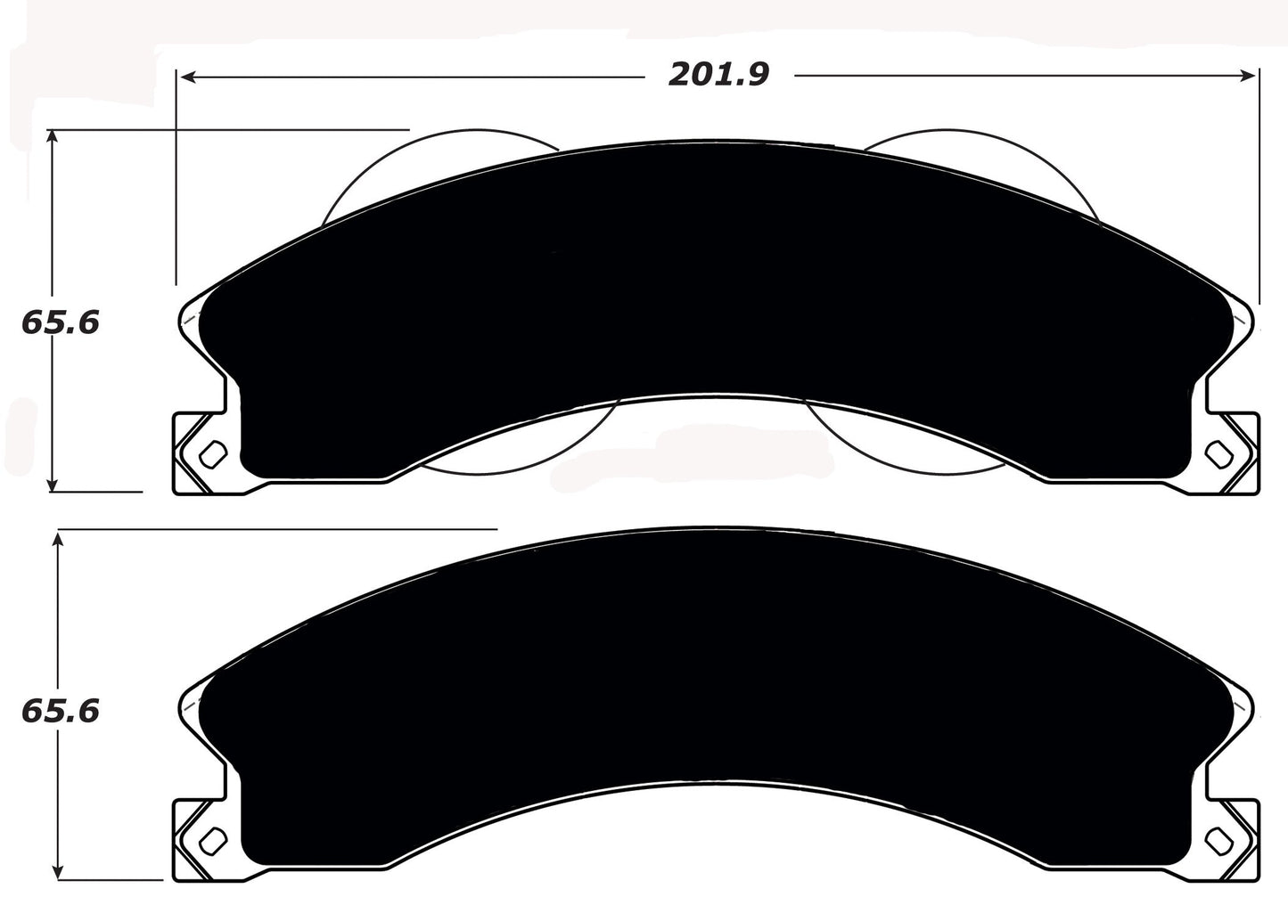 Porterfield Brake Pads for 2016 GMC SIERRA 2500 2WD