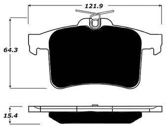 Porterfield Brake Pads for 2011 JAGUAR XJ/XJL  Supercharged
